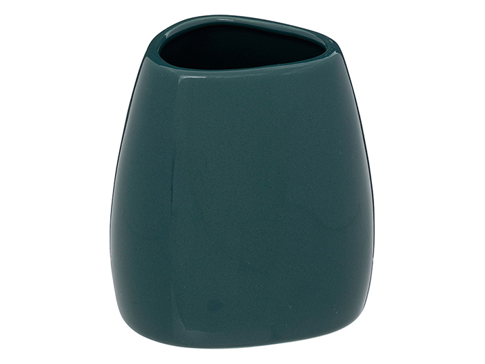 5five-silk-stoneware-bathroom-tumbler-emerald-green