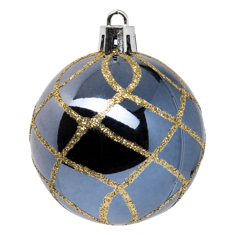 atmosphera-christmas-baubles-set-of-25-pieces-6cm-blue-gold