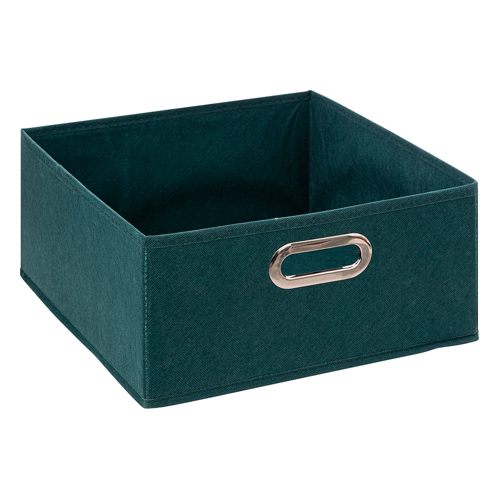 5five-cardboard-storage-basket-petrol-blue-31cm-x-31cm