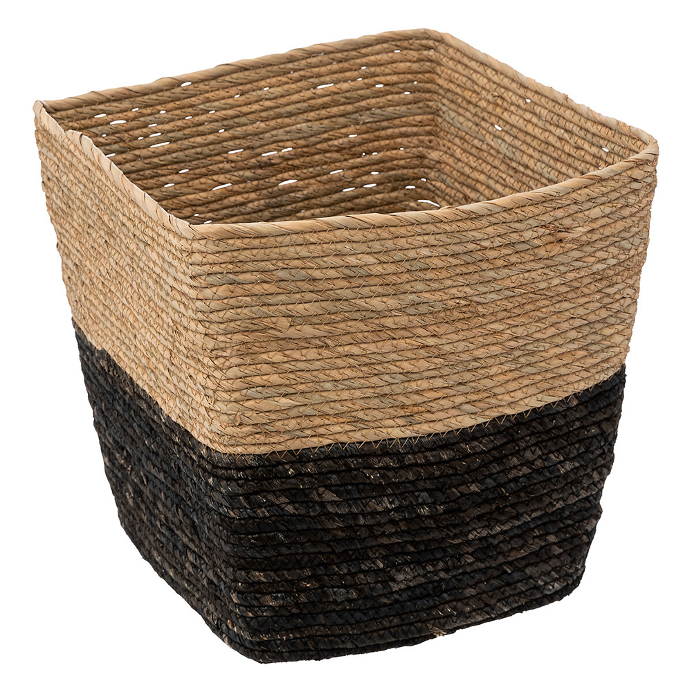 5five-braided-rope-basket-natural-black-31cm-x-31cm