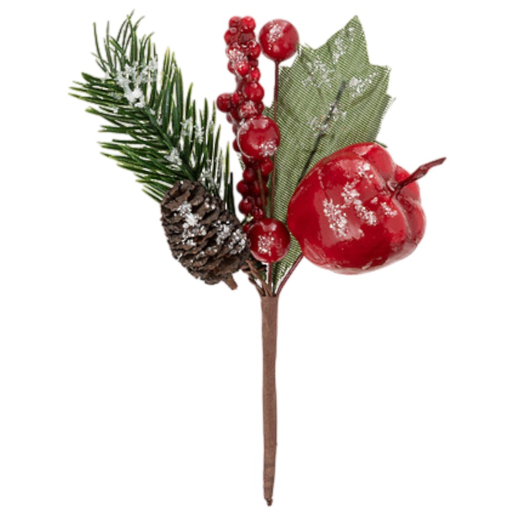artificial-red-apple-branch-christmas-decoration-13cm