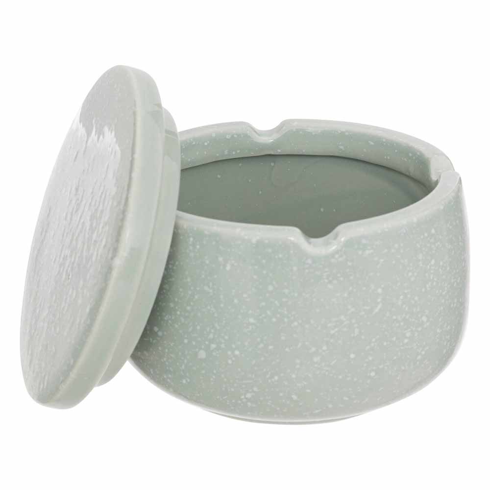 atmosphera-stoneware-ashtray-with-lid-mint-green-13cm