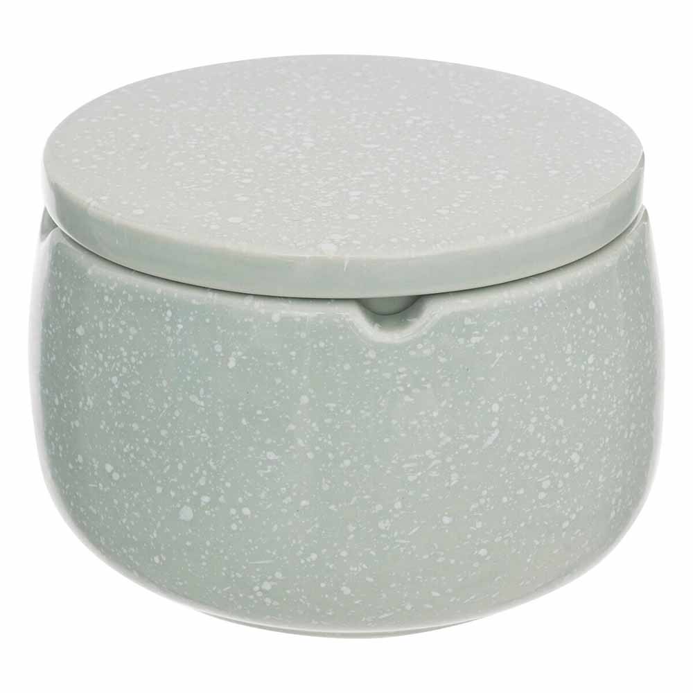 atmosphera-stoneware-ashtray-with-lid-mint-green-13cm