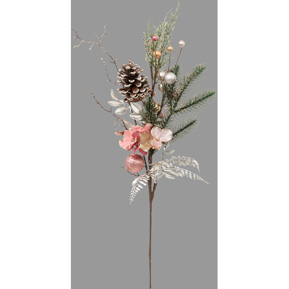 atmosphera-artificial-christmas-pine-cone-bouquet-64cm