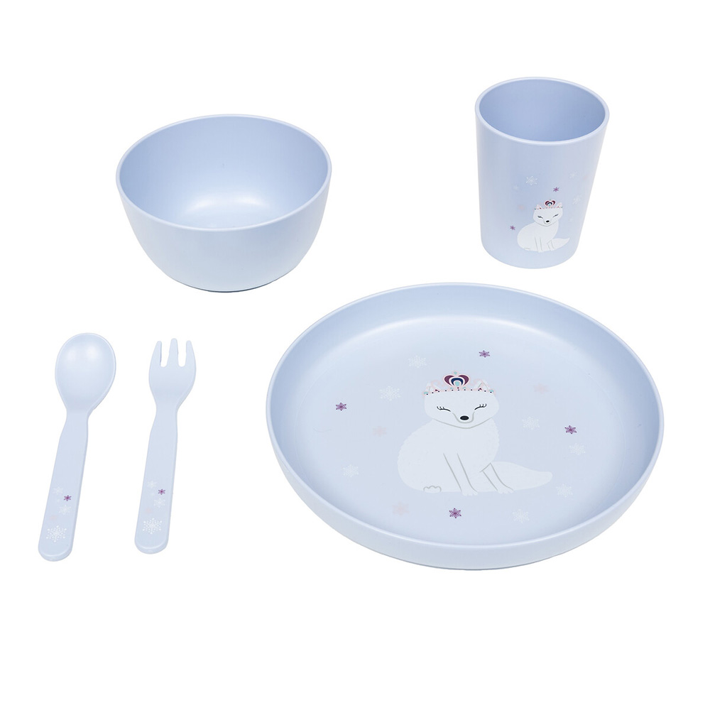 atmosphera-plastic-winter-princess-eating-set-blue