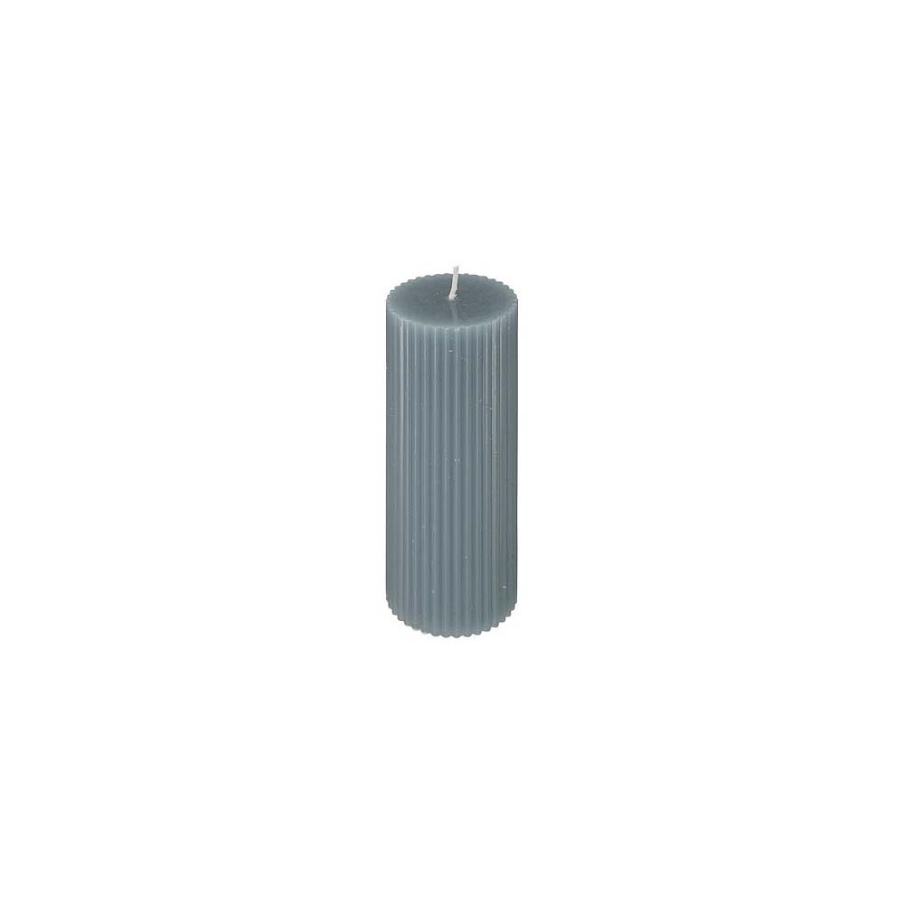 atmosphera-demi-pillar-ribbed-candle-storm-blue-5cm-x-14cm