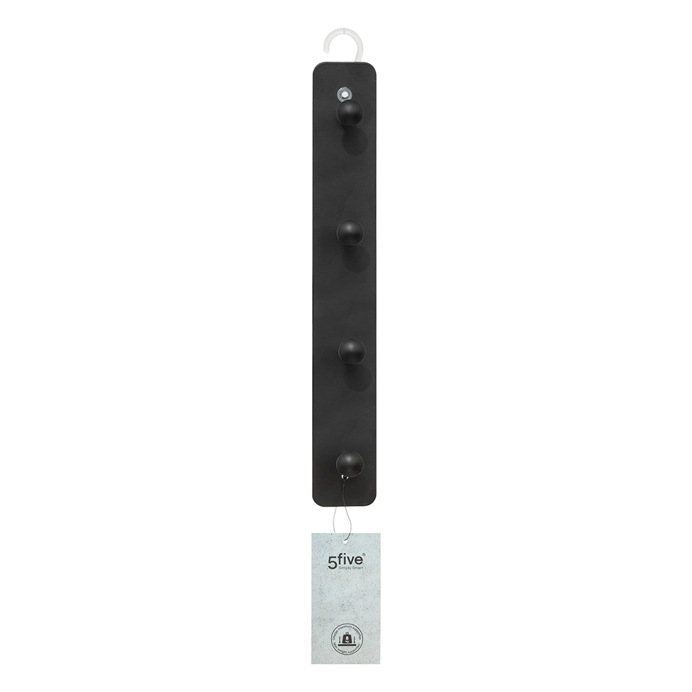 5five-wall-metal-4-hook-hanging-rack-black-35cm