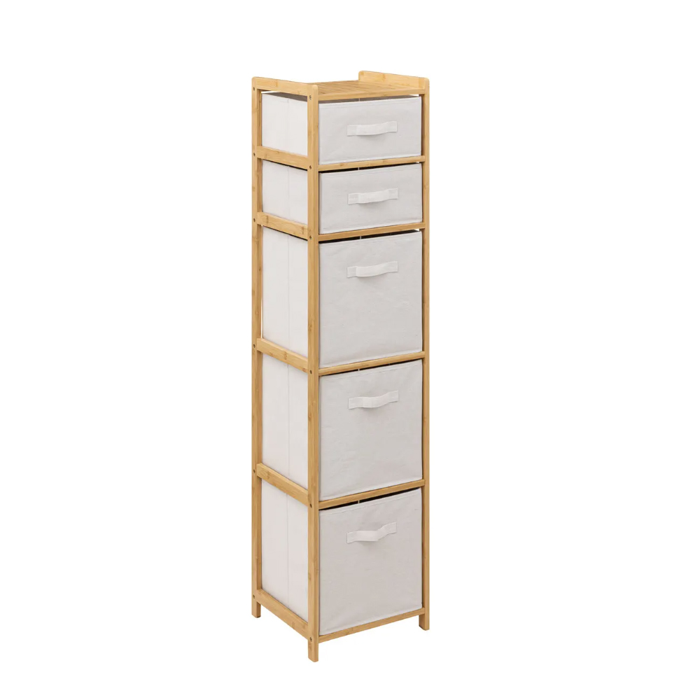 5five-bamboo-5-tier-basket-shelving-unit-brown-144-3cm