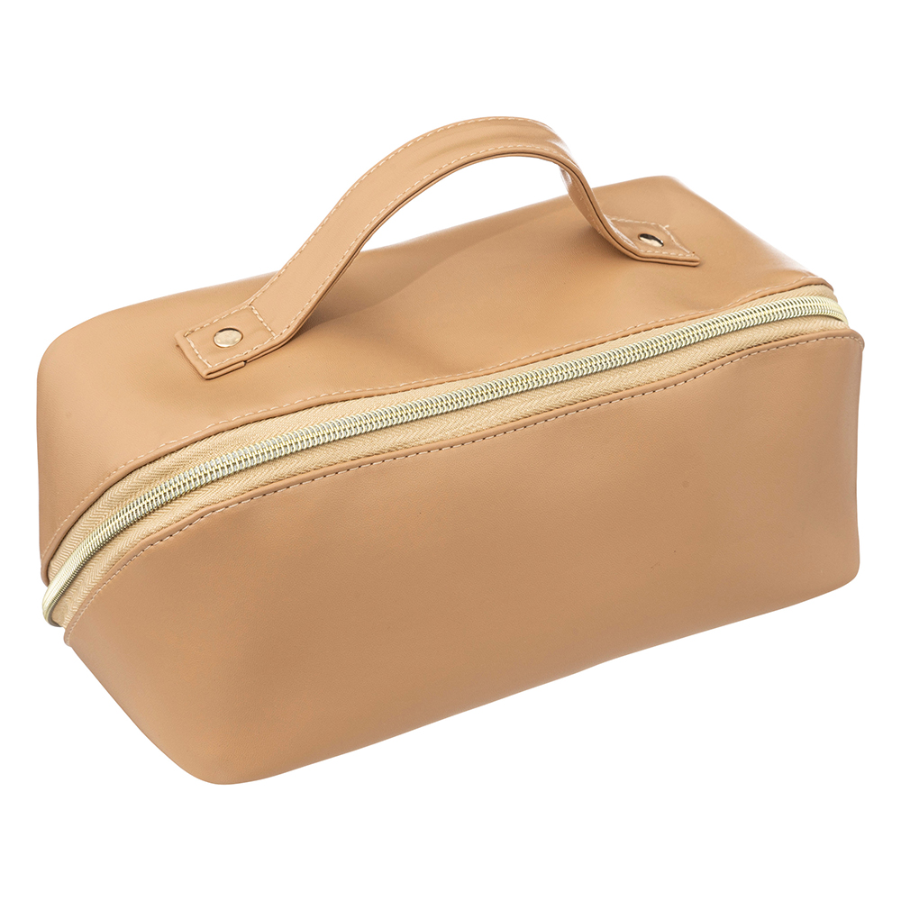 5five-leather-effect-travel-bag-beige