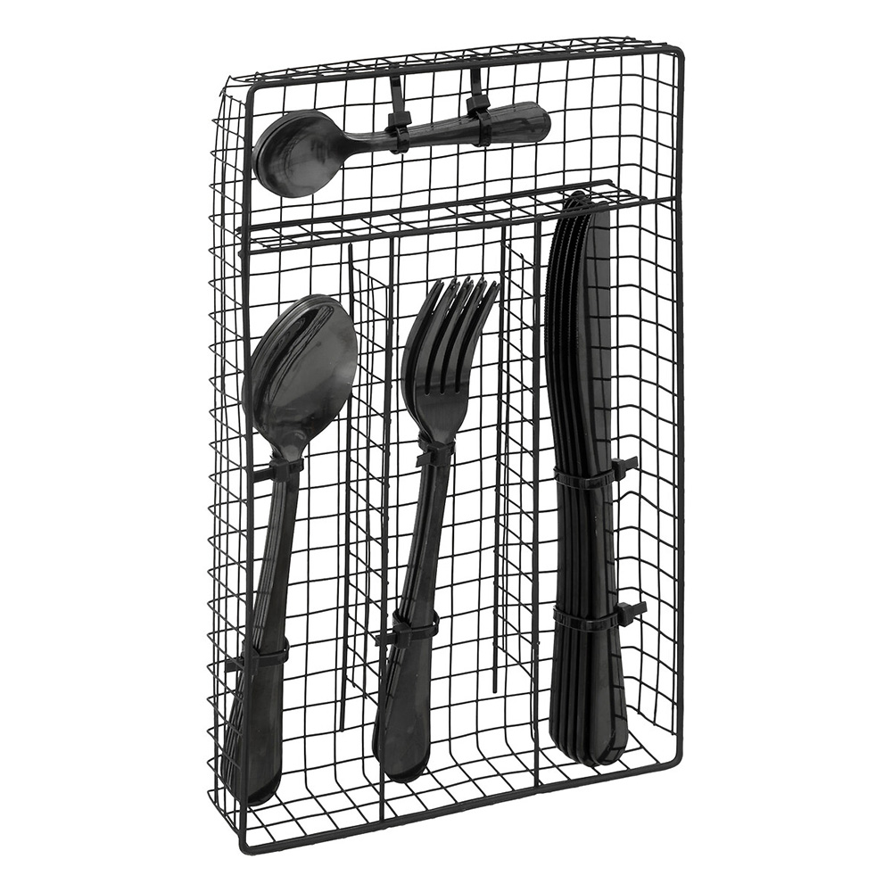 sg-secret-de-gourmet-shadow-cutlery-set-of-24-pieces-with-tray-black