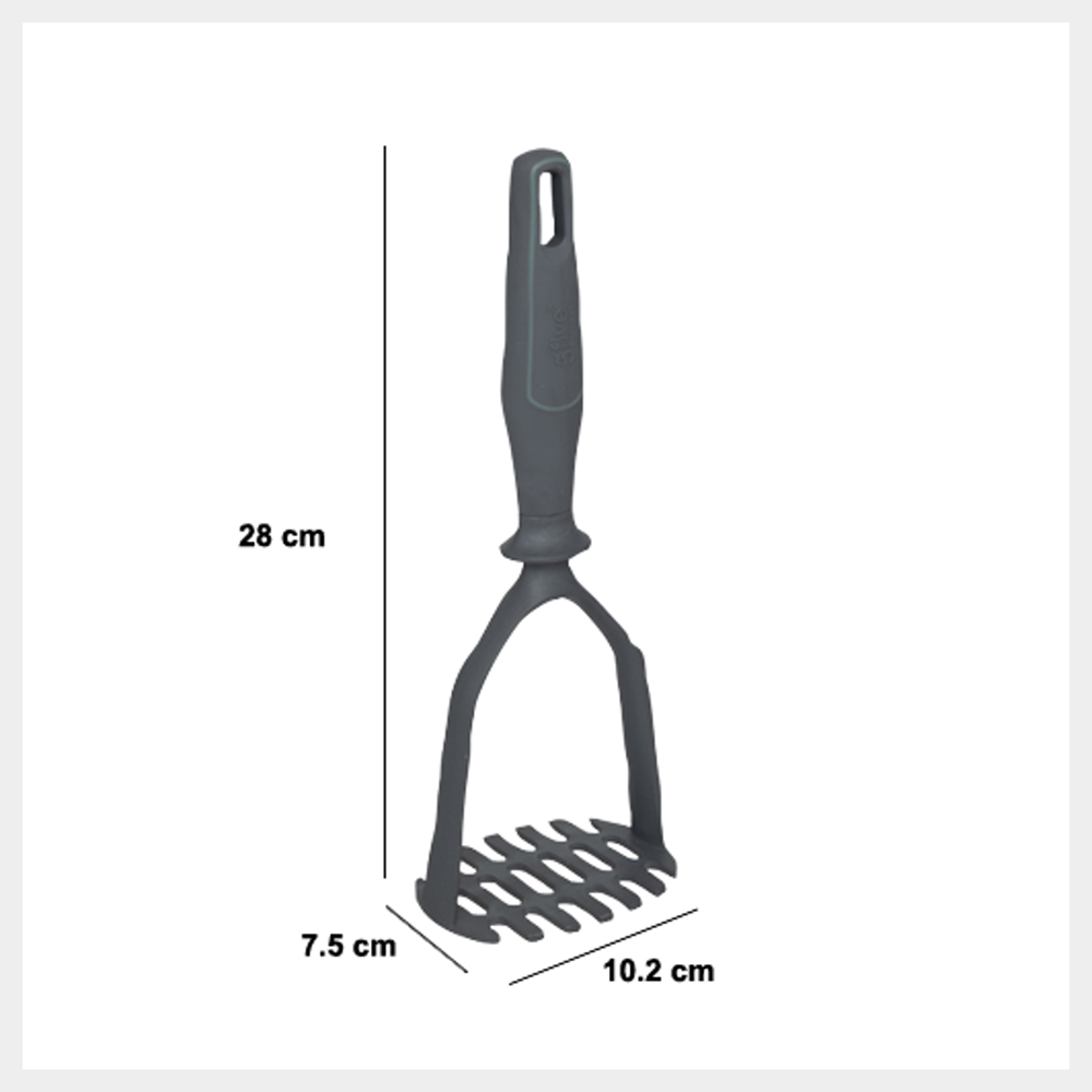 5five-neo-2-plastic-potato-masher-grey-28cm