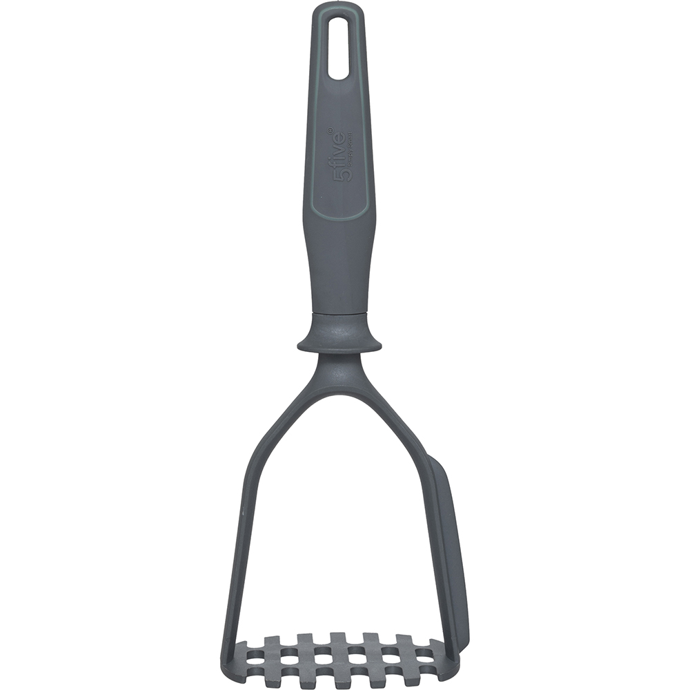 5five-neo-2-plastic-potato-masher-grey-28cm