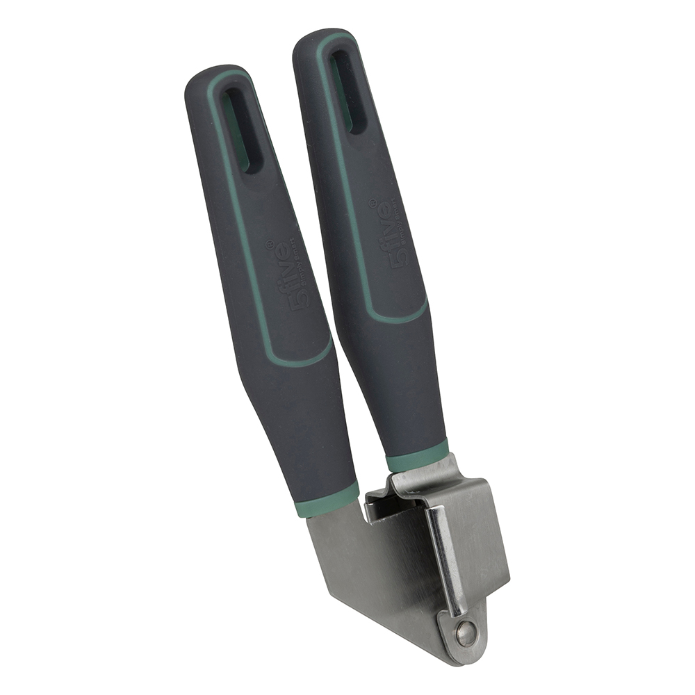 5five-neo-2-plastic-stainless-steel-garlic-crusher-grey-20cm