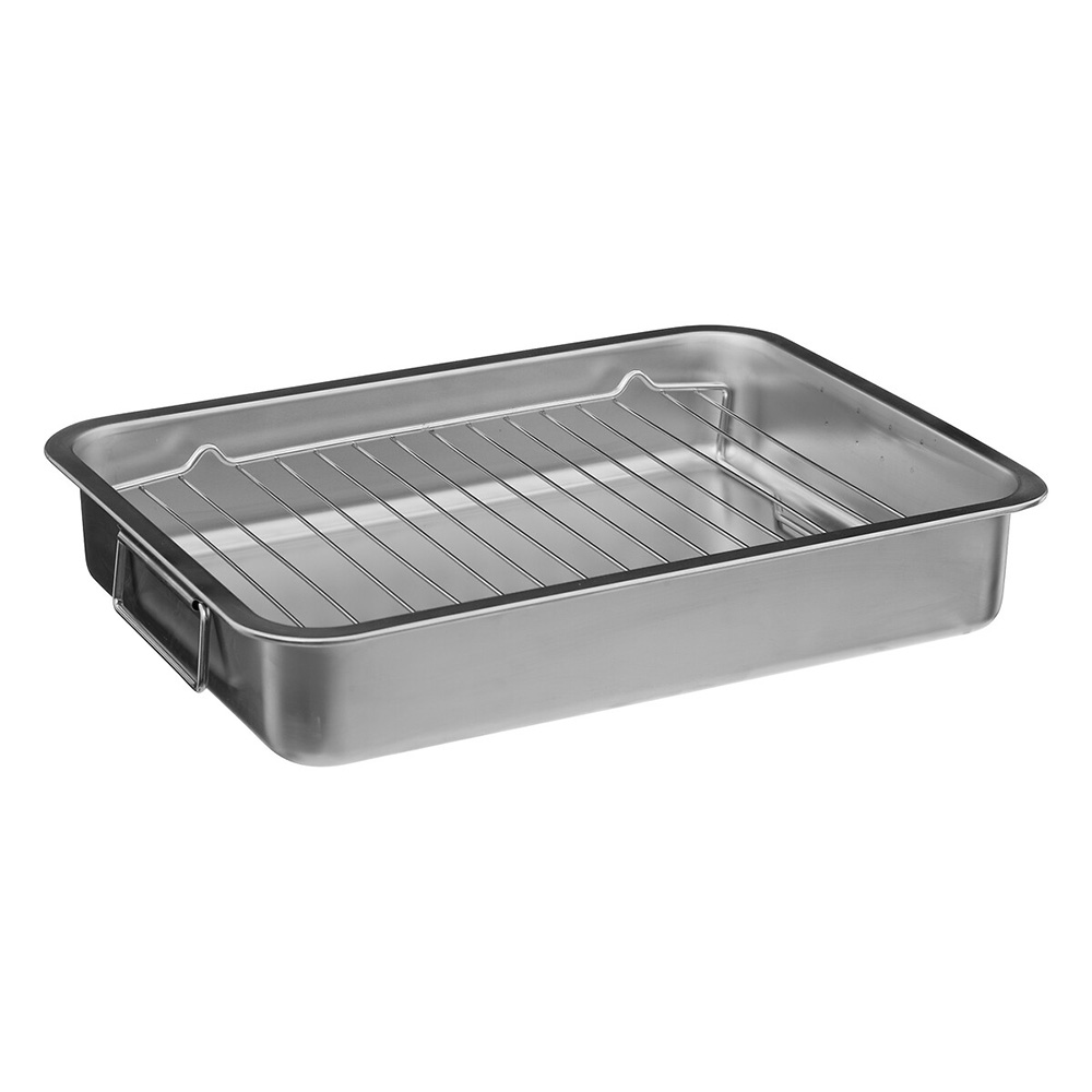 5five-stainles-steel-oven-dish-with-grill-39cm-x-29-5cm