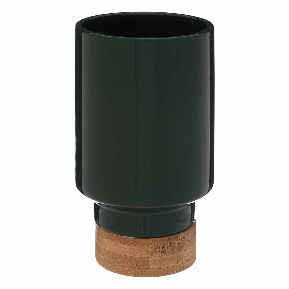 atmosphera-ceramic-bamboo-vase-green-10cm-x-17-8cm