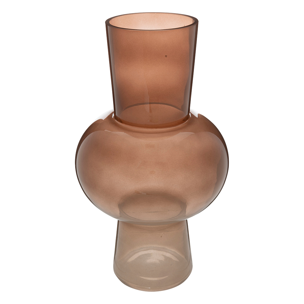 atmosphera-cloudy-glass-vase-amber-orange-40cm