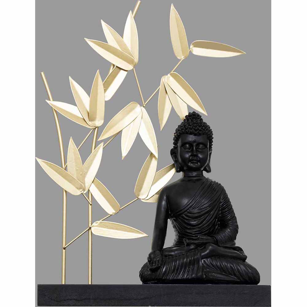 atmosphera-jill-buddha-ornament-black-31cm