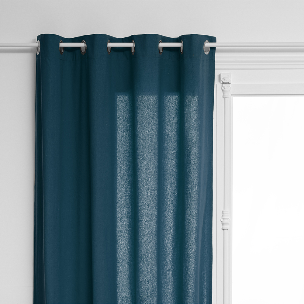 atmosphera-cotton-eyelet-curtain-aegean-blue-135cm-x-240
cm