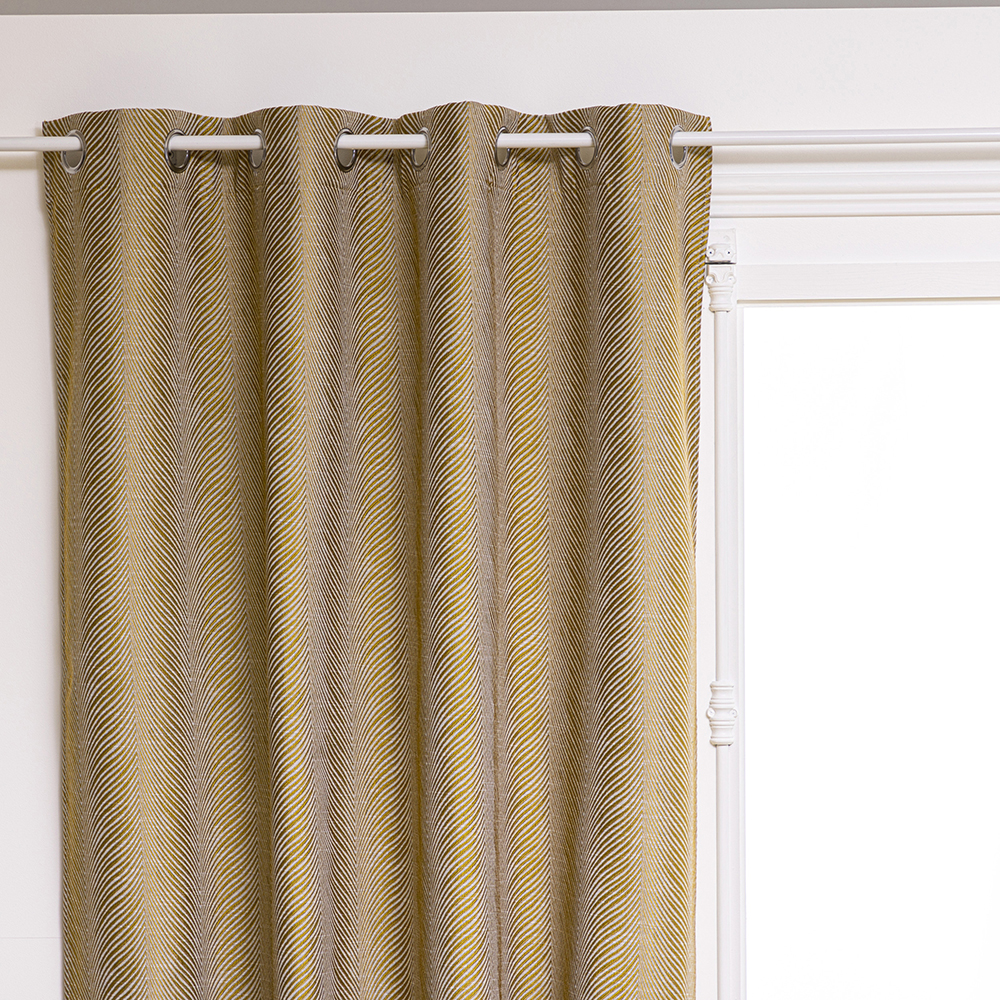atmosphera-dana-jacquard-eylet-blackout-curtain-golden-yellow-140cm-x-260cm