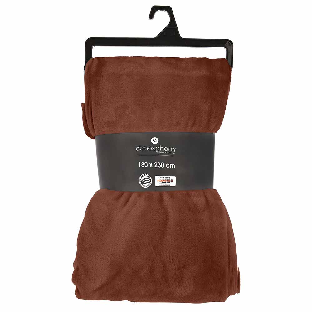 atmosphera-flannel-polyester-blanket-terracotta-orange-180cm-x-230cm