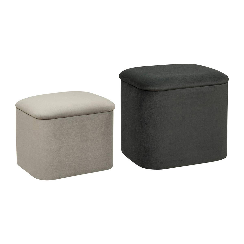 atmosphera-dani-velvet-ottoman-storage-stools-set-of-2-pieces