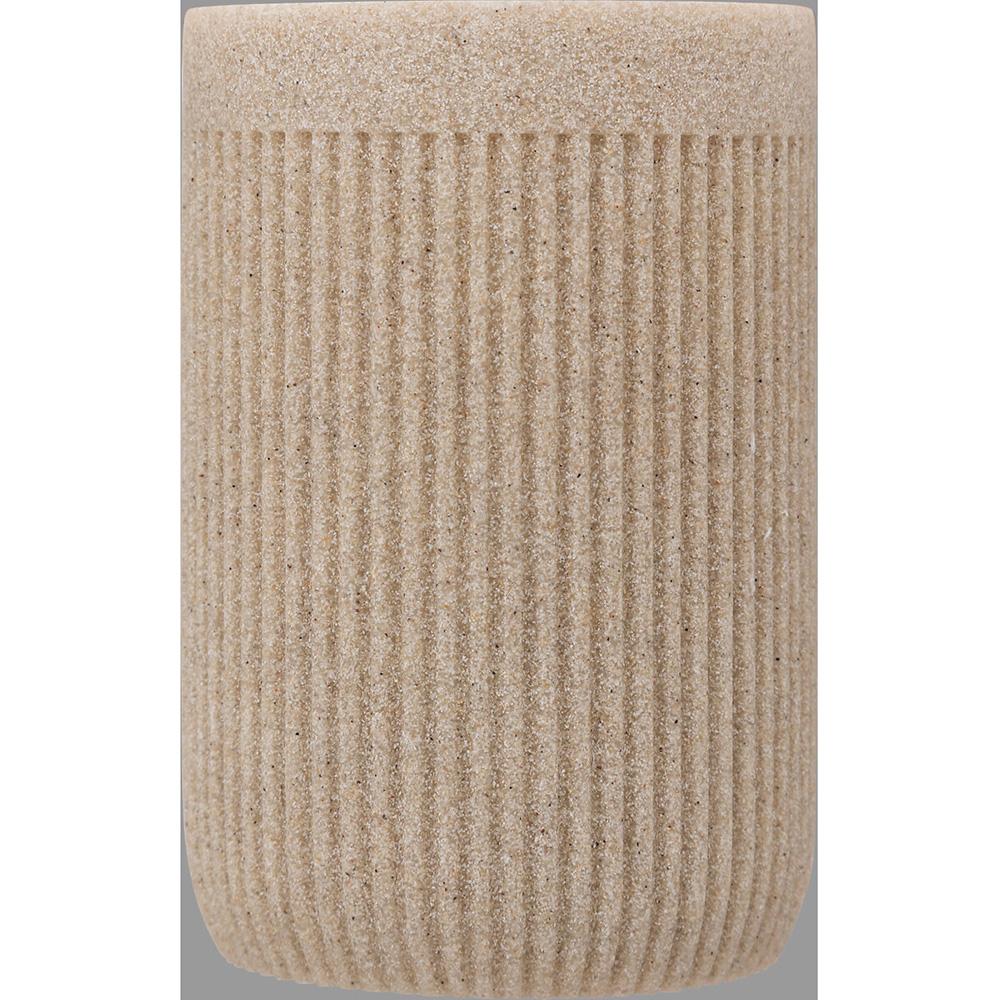 5five-onyx-polyresin-bathroom-tumbler-sand-colour