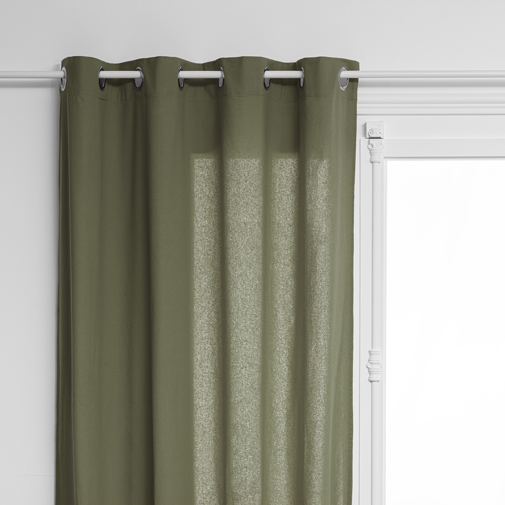 atmosphera-cotton-eyelet-curtain-khaki-green-135cm-x-240
cm