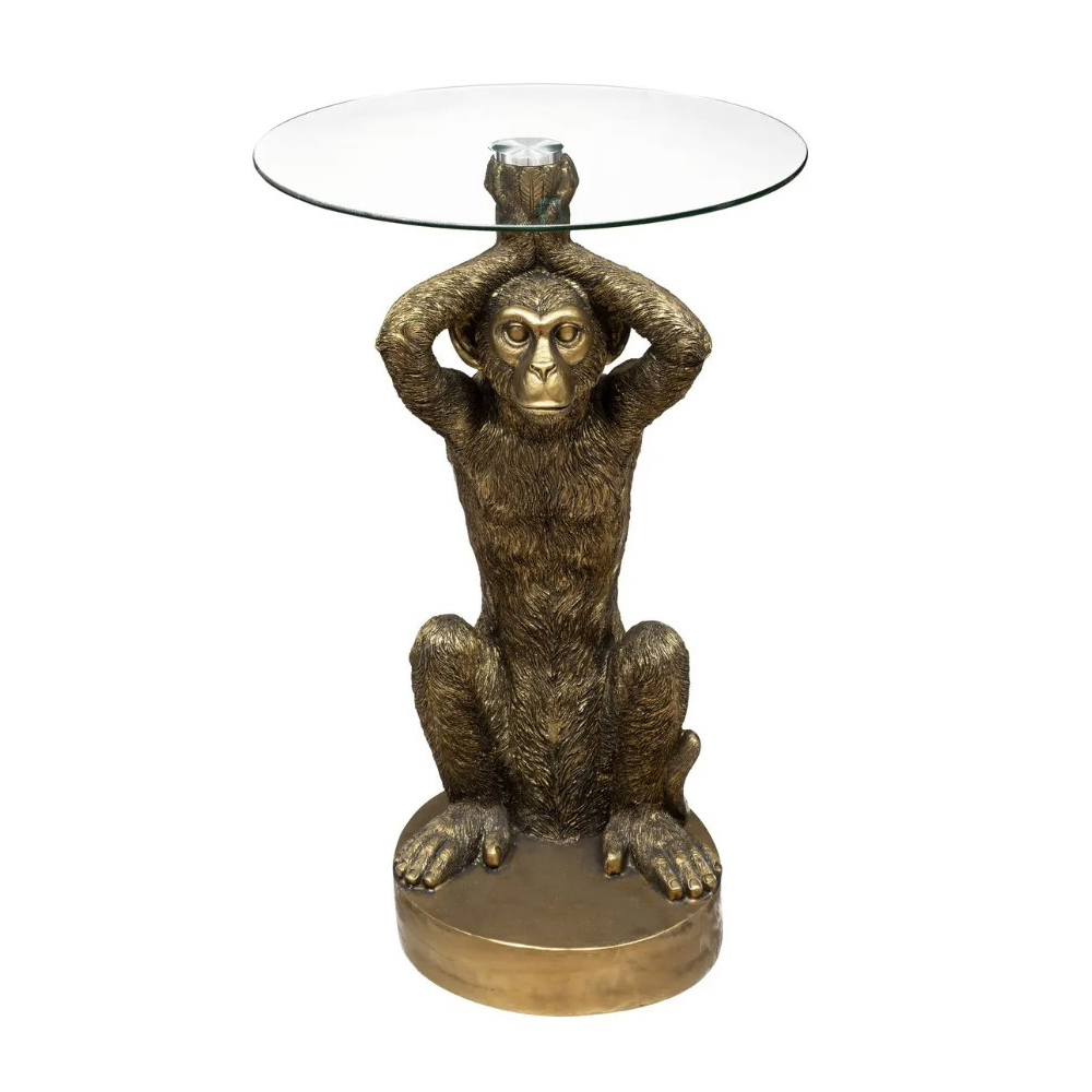 atmosphera-monkey-side-table-gold-52cm