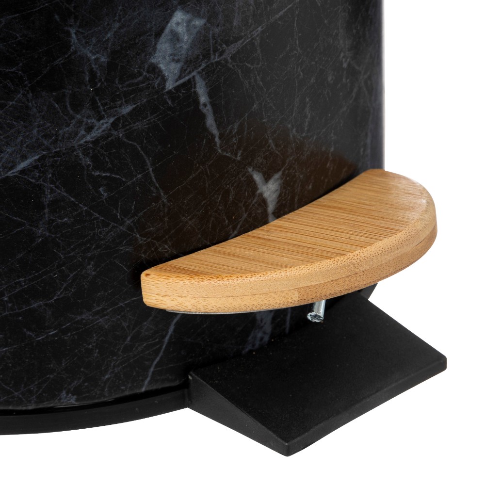 5five-léa-black-soft-close-bathroom-pedal-bin-3l