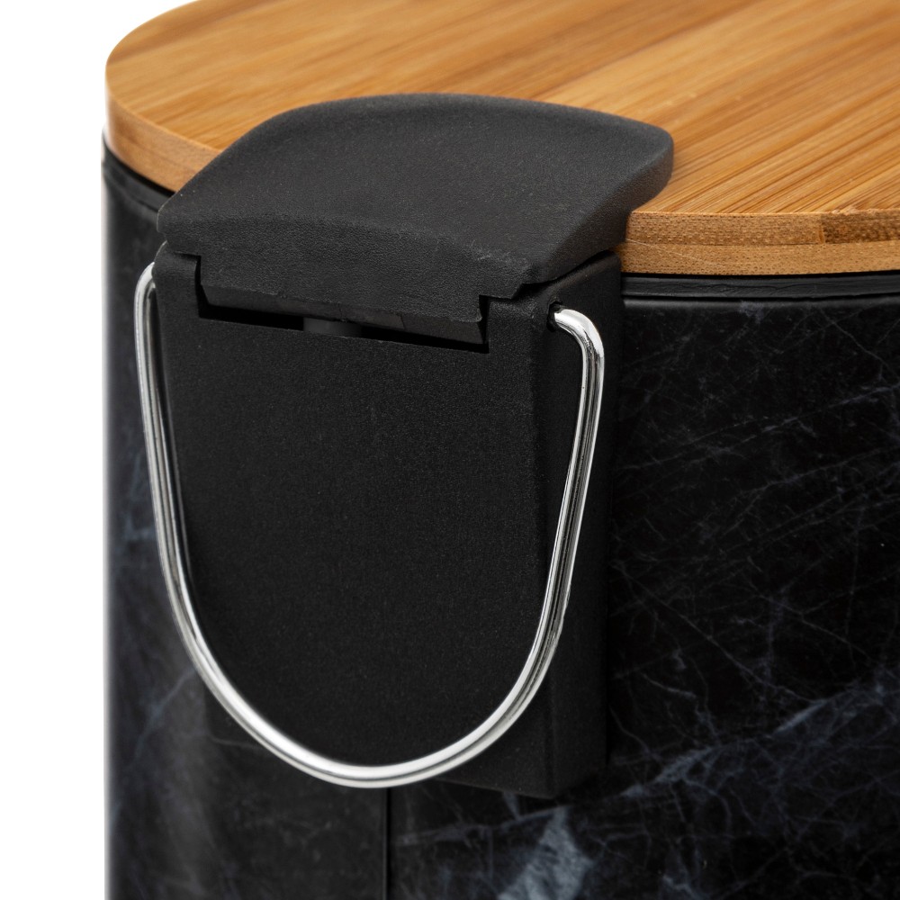 5five-léa-black-soft-close-bathroom-pedal-bin-3l