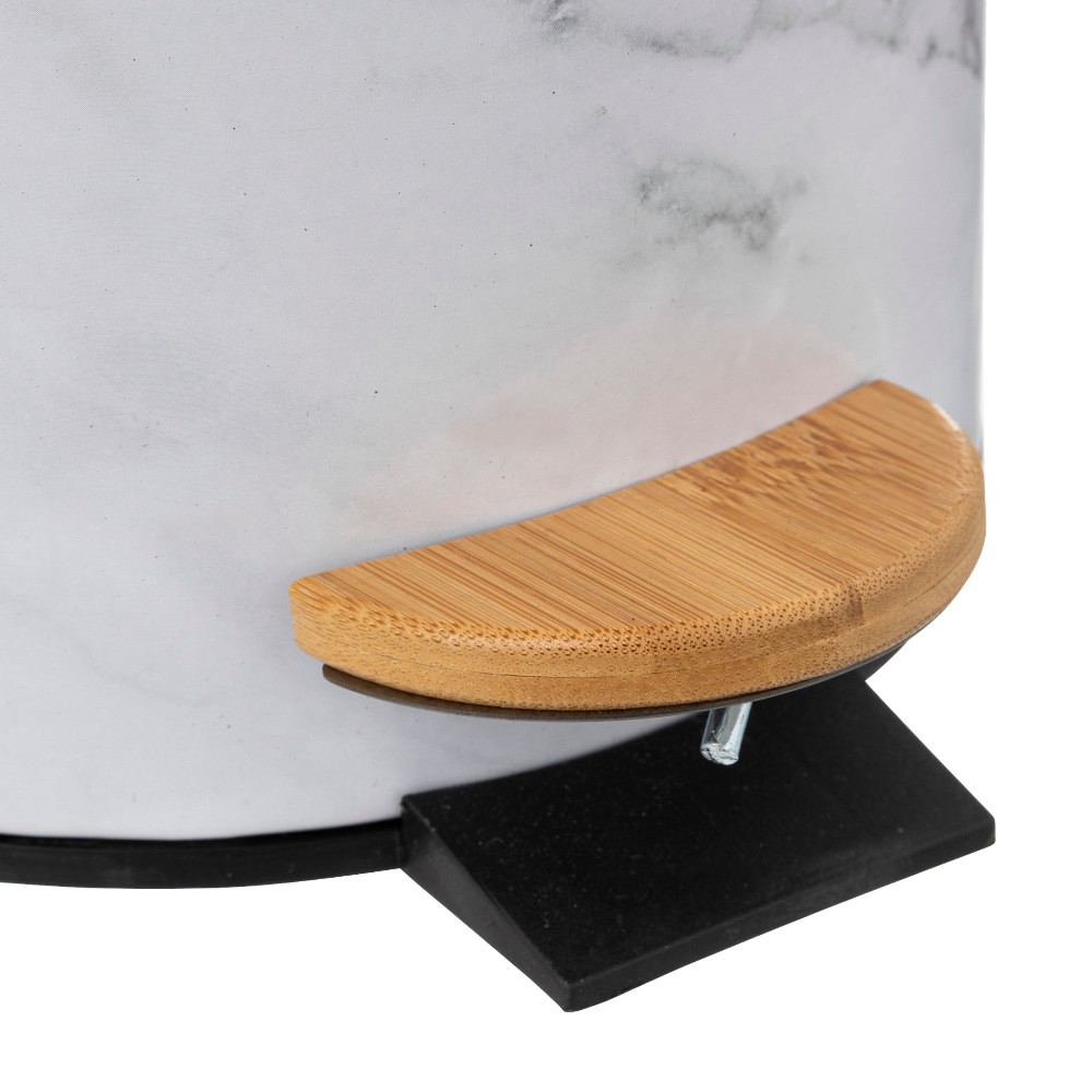 5five-léa-white-soft-close-bathroom-pedal-bin-3l