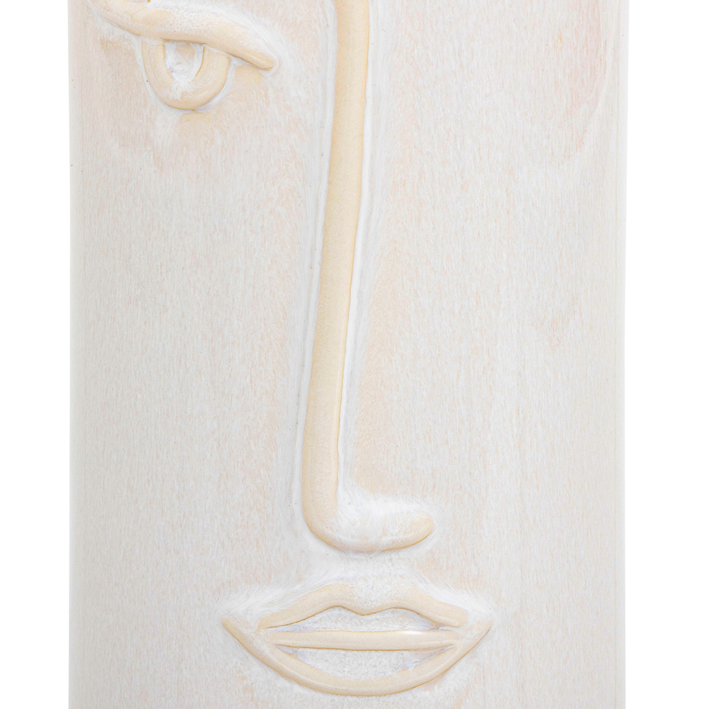 atmosphera-soleya-face-ceramic-vase-white-25cm
