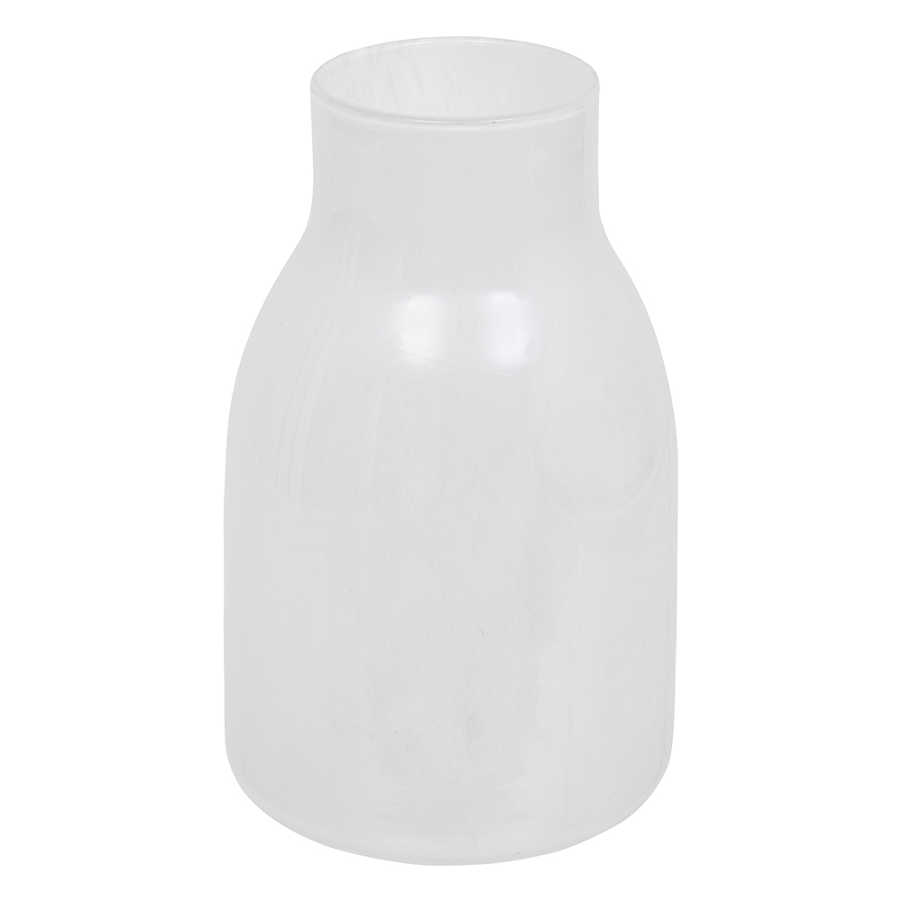atmosphera-dola-glass-vase-white-25cm
