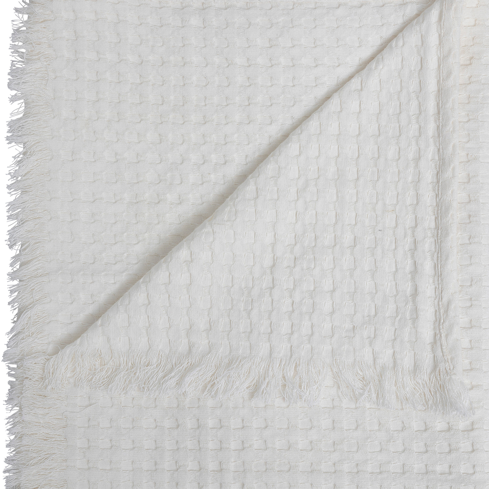atmosphera-widdy-cotton-frigned-waffle-throw-over-white-130cm-x-180cm