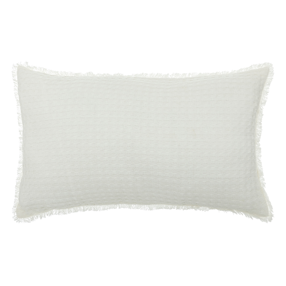 atmosphera-widdy-waffle-cushion-white-30cm-x-50cm