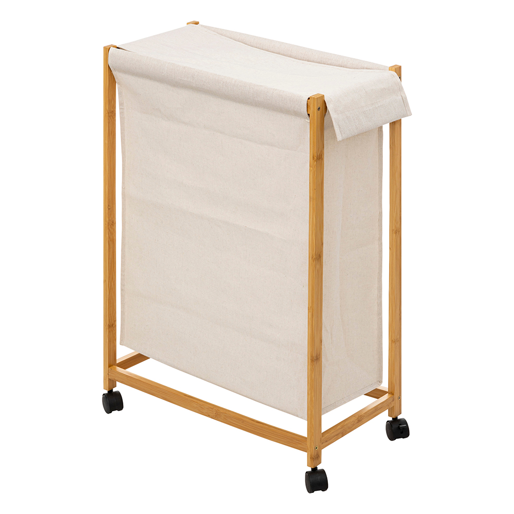 5five-bamboo-fabric-laundry-bin-on-wheels
-80cm