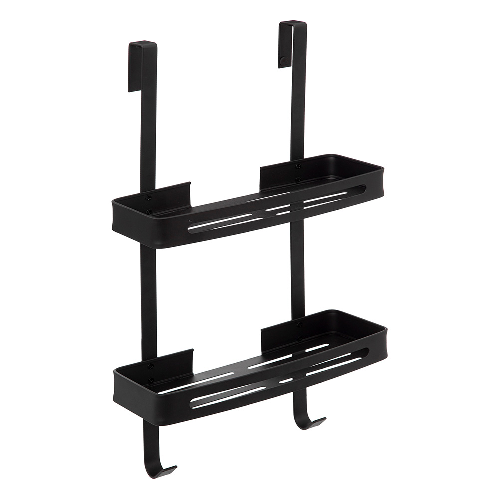 5five-2-level-shower-tray-with-adhesive-stick-aluminium-black-60-cm-x-32-5-cm-x-16-cm