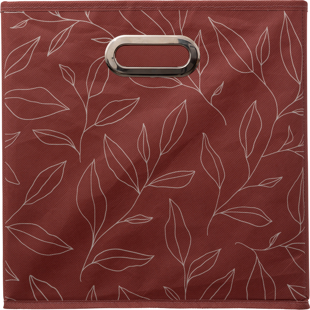 5five-minimal-cardboard-storage-box-red-31cm-x-31cm