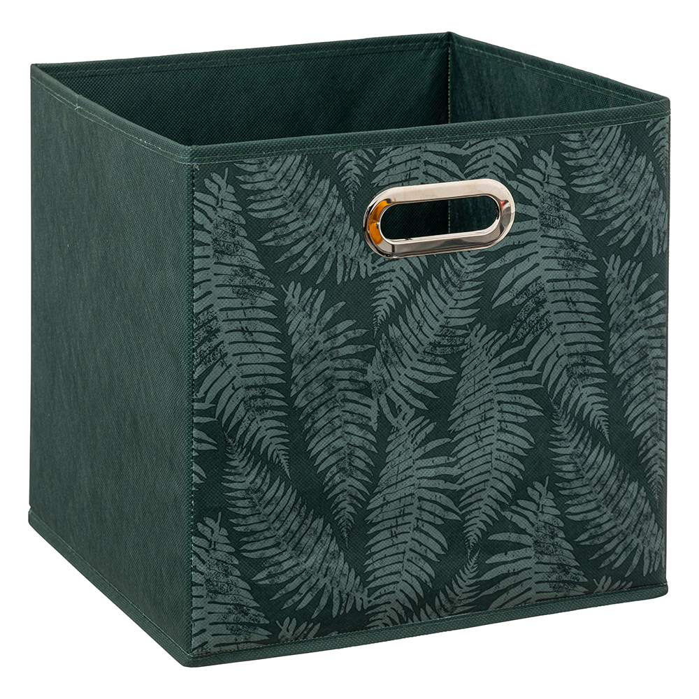 5five-minimal-cardboard-storage-box-green-31cm-x-31cm