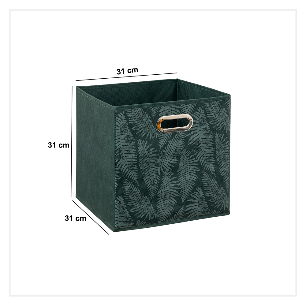 5five-minimal-cardboard-storage-box-green-31cm-x-31cm