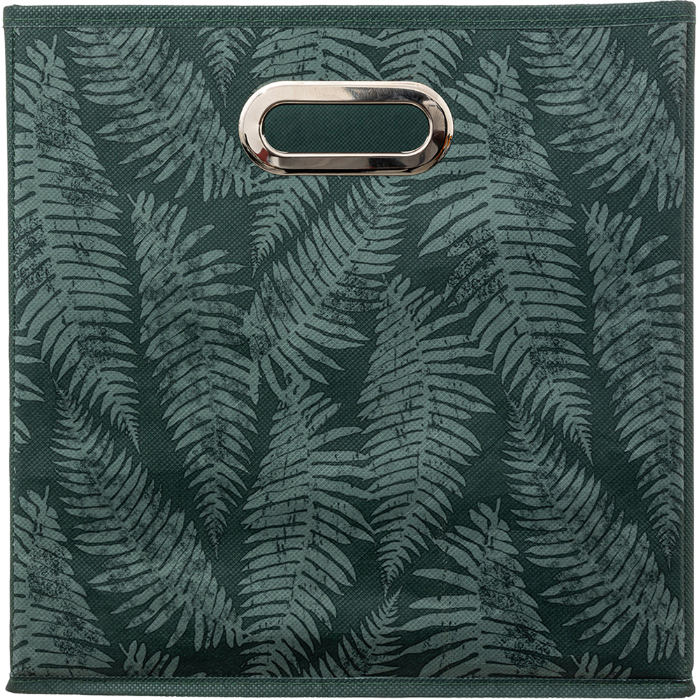 5five-minimal-cardboard-storage-box-green-31cm-x-31cm