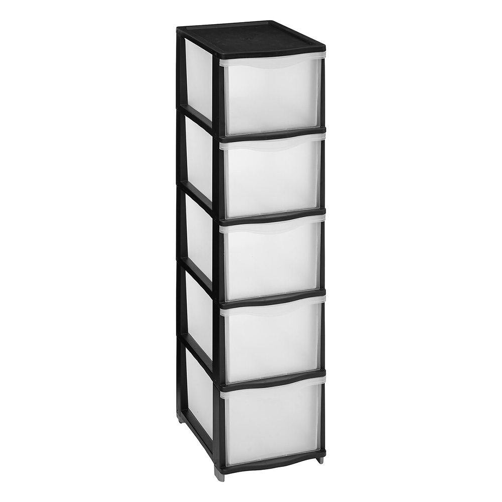 5five-plastic-5-drawer-cabinet-black-white-102-4cm