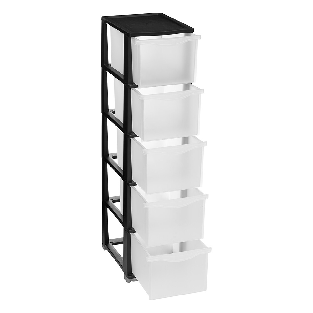 5five-plastic-5-drawer-cabinet-black-white-102-4cm