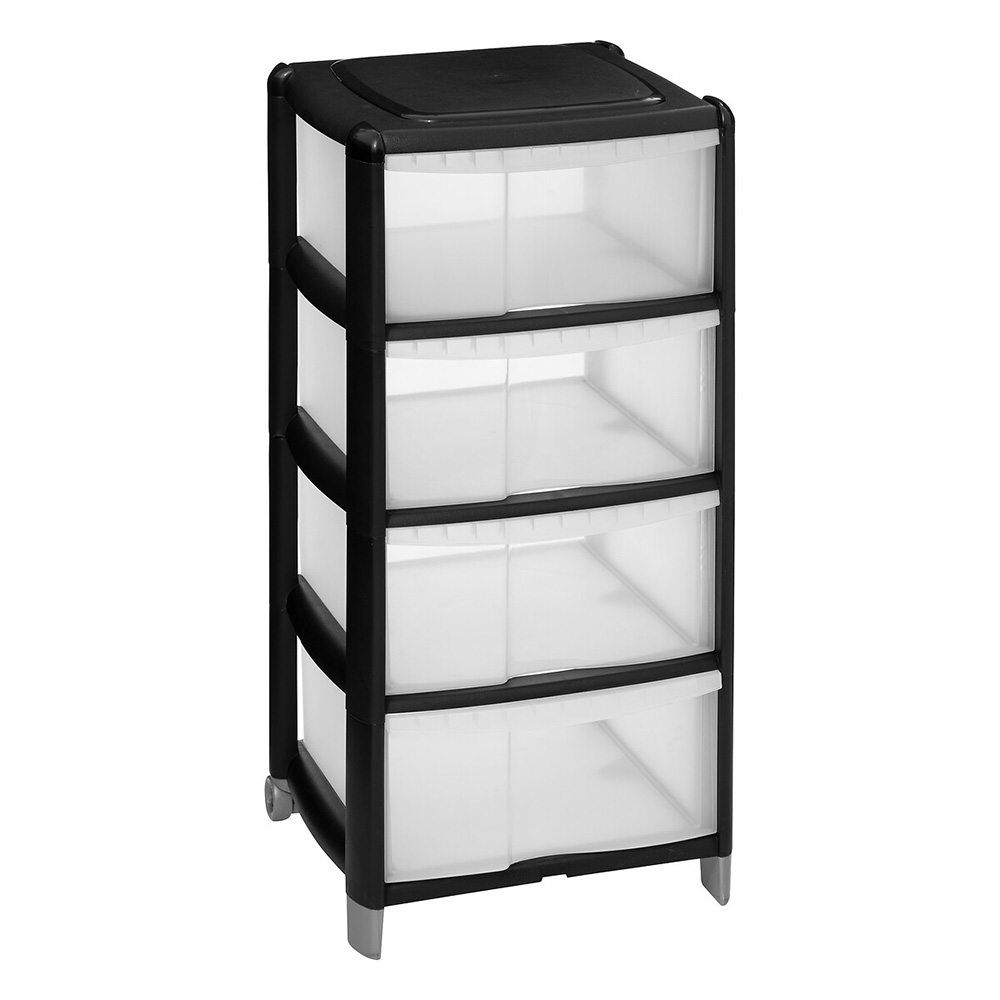 5five-plastic-4-drawer-cabinet-black-white