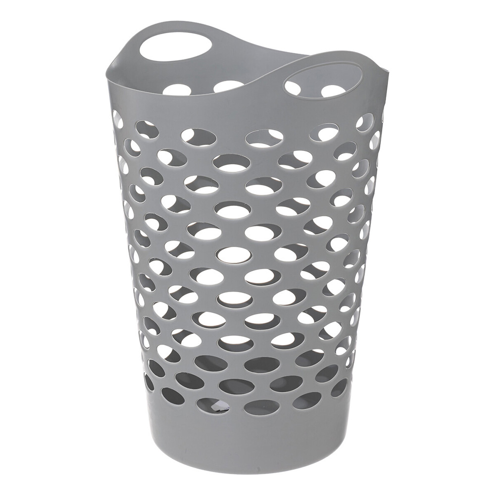 5five-flexible-plastic-perforated-laundry-basket-cool-grey-60l