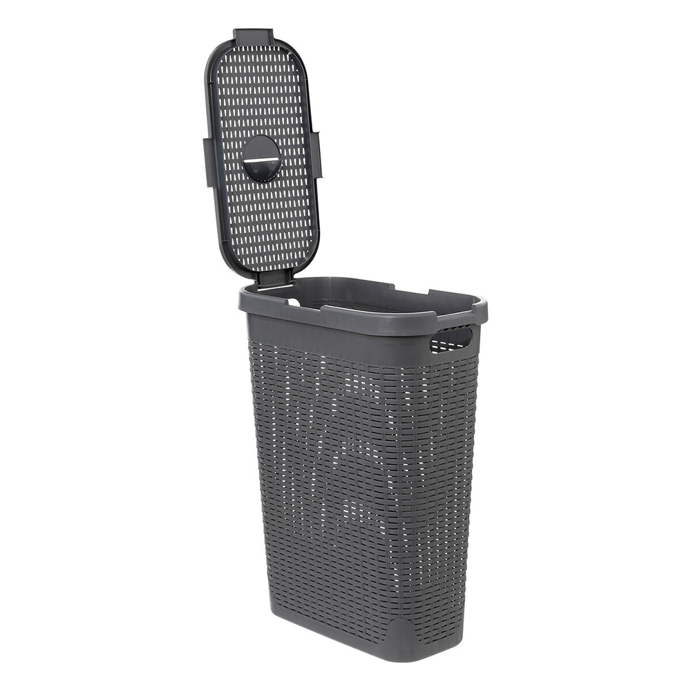 5five-slim-rattan-design-laundry-basket-grey-40l