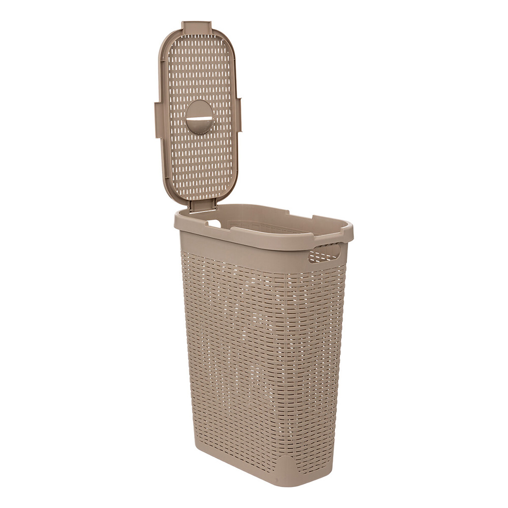 5five-slim-rattan-design-laundry-basket-beige-40l