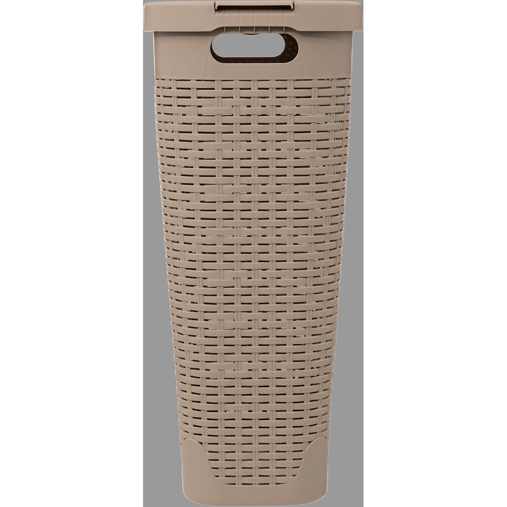 5five-slim-rattan-design-laundry-basket-beige-40l