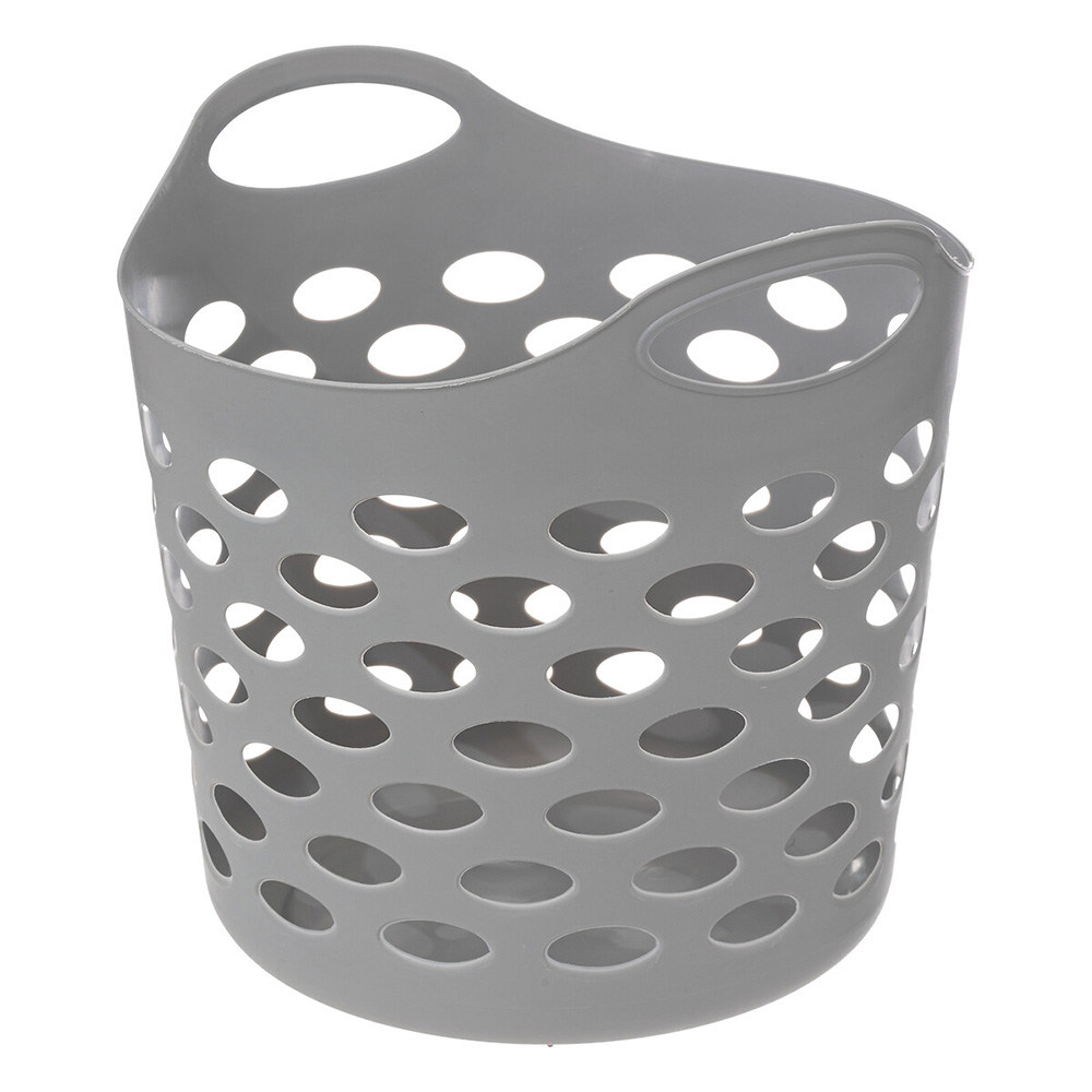 5five-flexible-plastic-perforated-basket-pearl-grey-28l