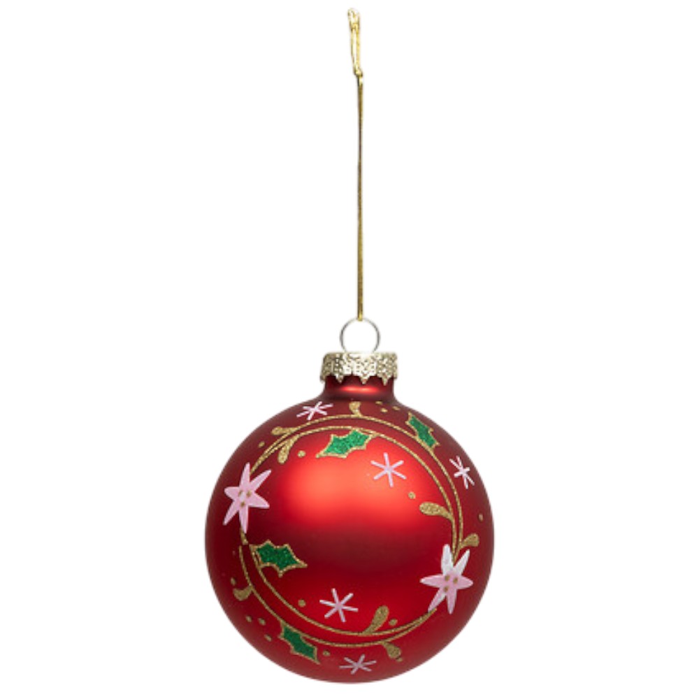 holly-wreath-glass-christmas-bauble-red-8-cm